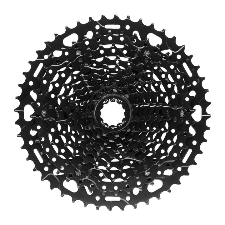 microSHIFT ADVENT X CS-H104 10-speed Cassette, HG 9/10/11-speed freehub compatible