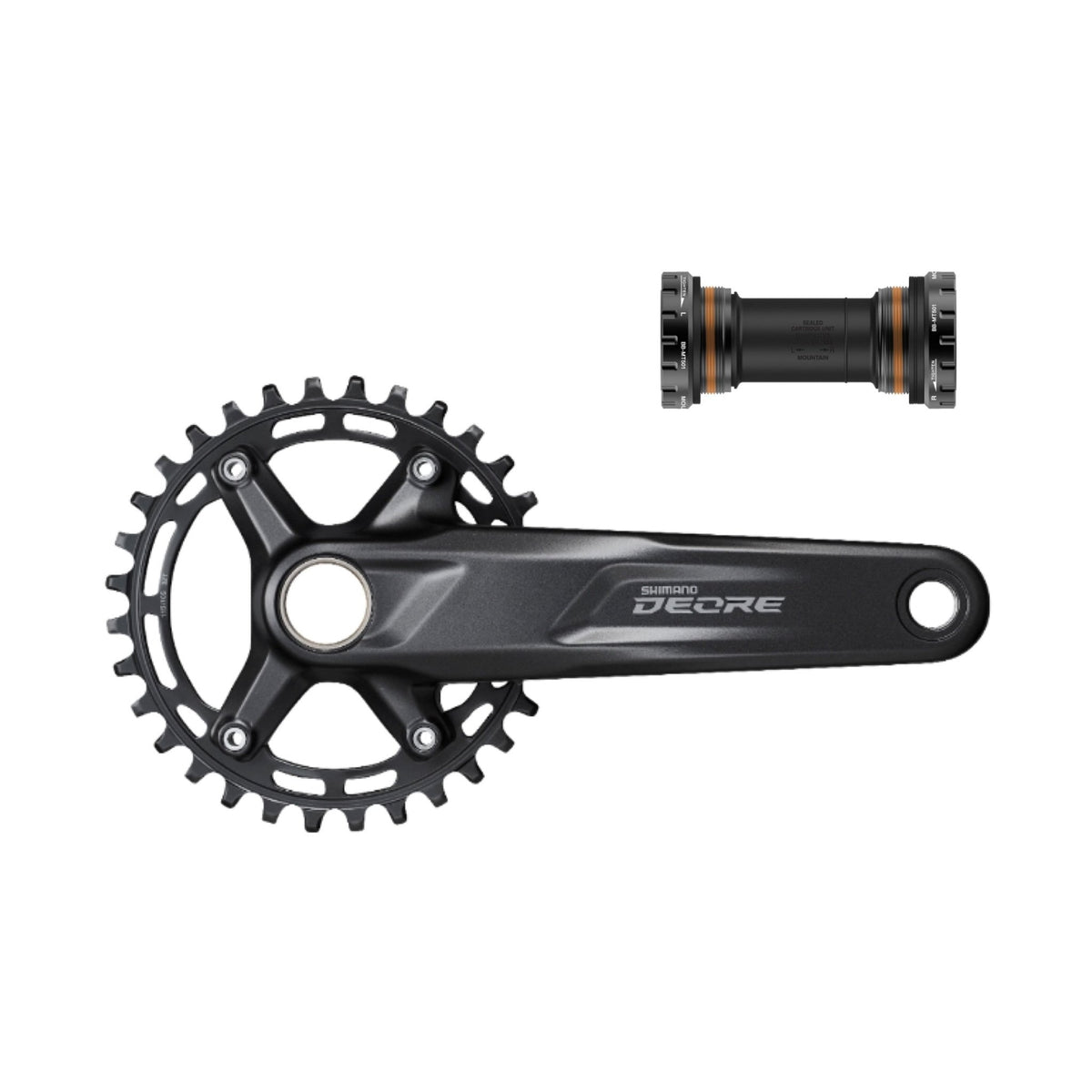 SHIMANO DEORE M5100 TEKTRO FSA mix set