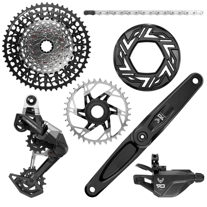 SRAM Eagle 90 T-Type E-MTB (Bosch) Groupset, 1x12, w/ crank - Bikecomponents.ca