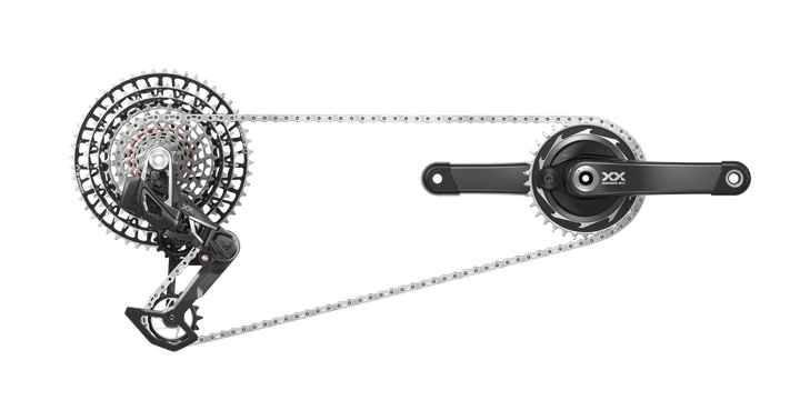 SRAM XX SL Eagle Transmission Power Meter Groupset (D2), 1x12, w/ crankset