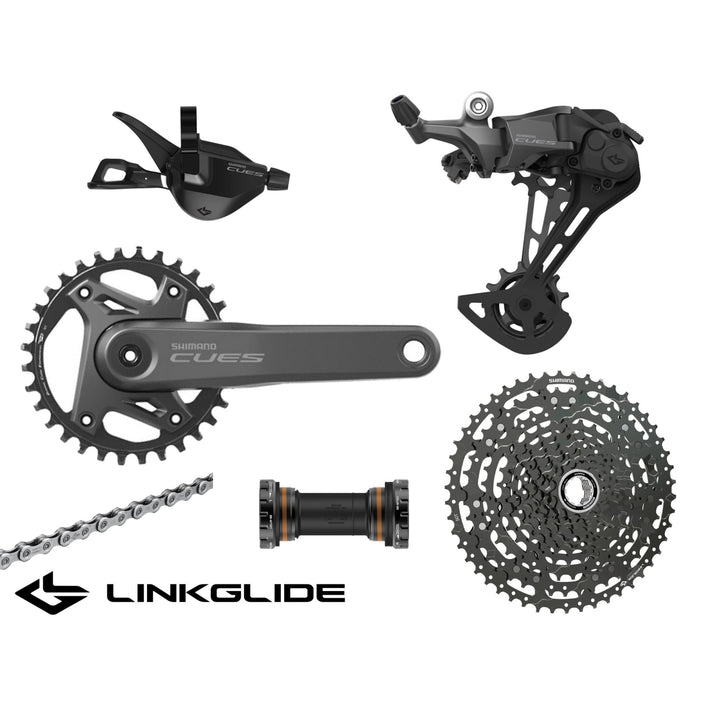 Shimano Cues 11s U6000 Groupset, 1x11, w/ crankset - Bikecomponents.ca
