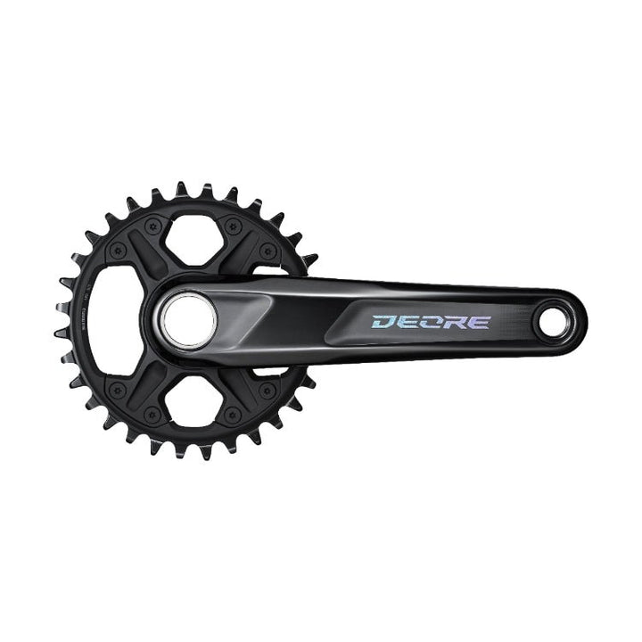 Shimano Deore 12s 1x12-speed Crankset, FC-M6120, with or W/O BB-SM52 Deore Bottom Bracket - Bikecomponents.ca