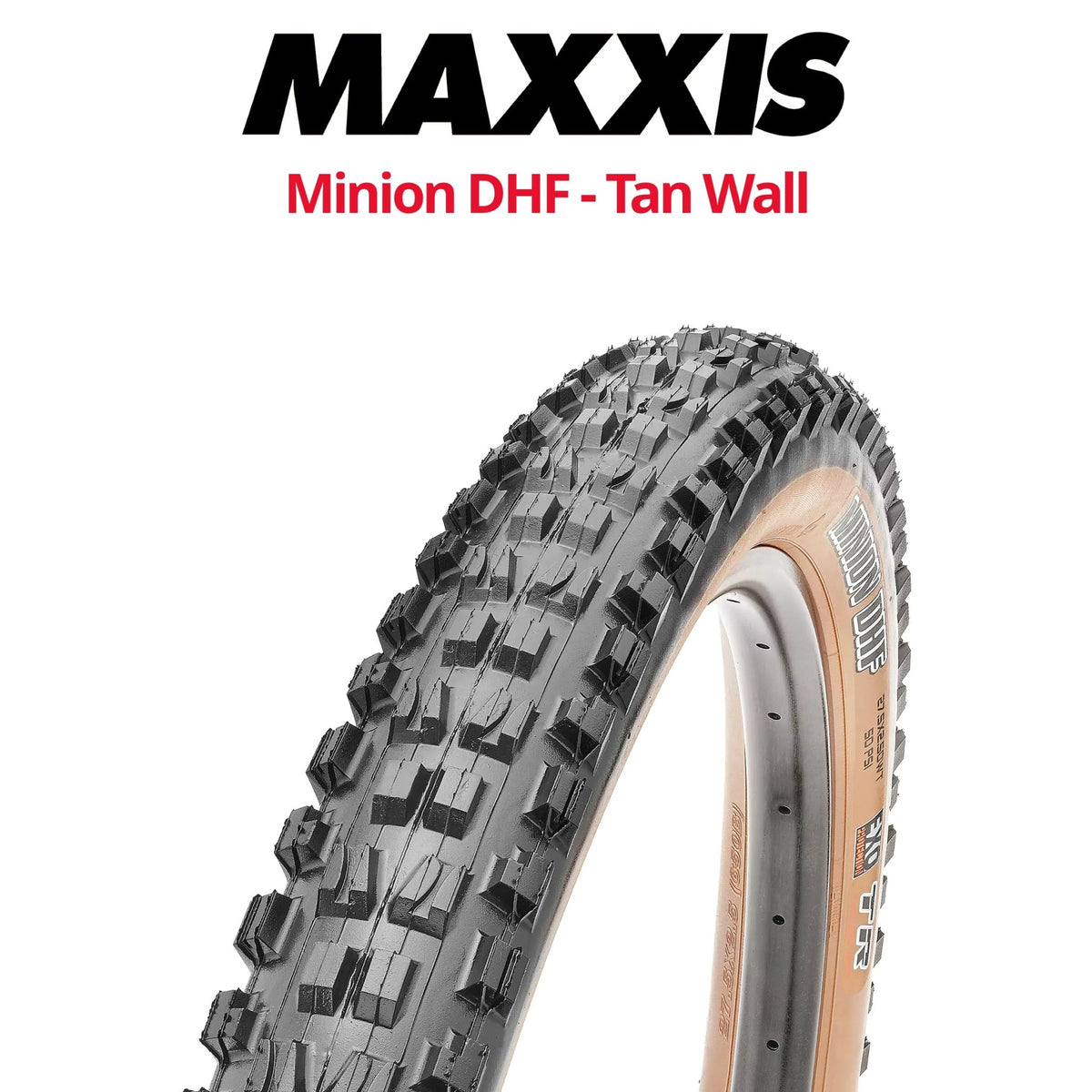 Maxxis Minion DHF - Tan Wall | Bikecomponents.ca