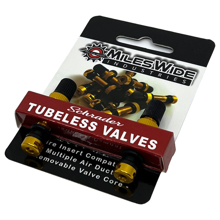 Miles Wide - Tubeless Schrader Valve Stems - Bikecomponents.ca