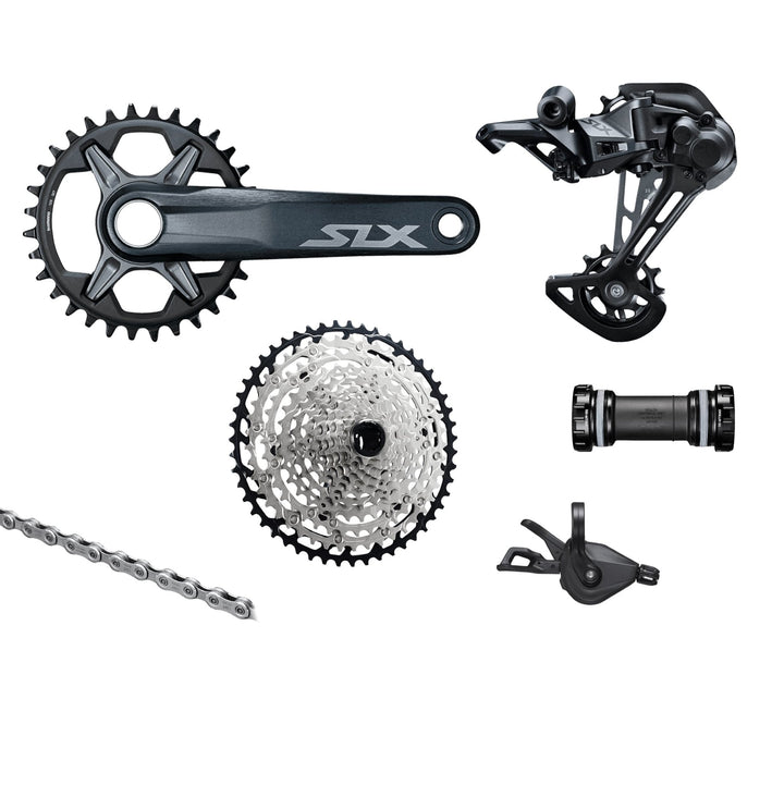 Shimano SLX M7100 Groupset, 1x12, with crankset - Bikecomponents.ca