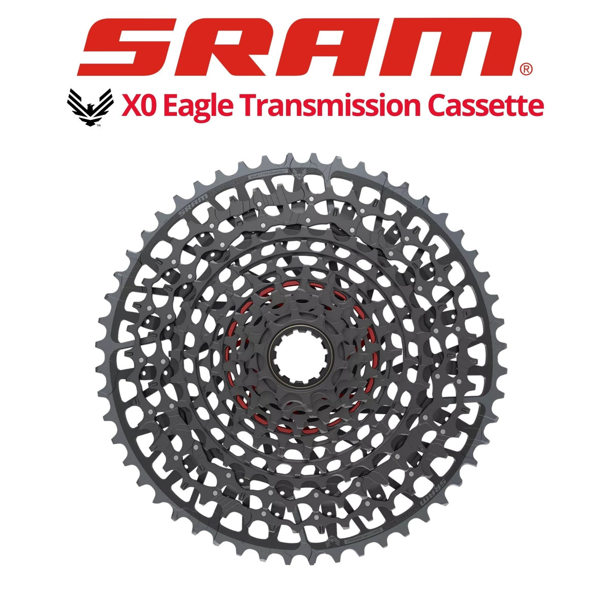 SRAM X0 Eagle Transmission T-Type 12s Cassette, XD | Bikecomponents.ca