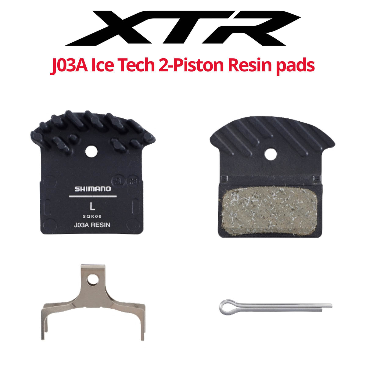 Shimano J03a 2 Piston Ice Technologies Resin Pads Y8z298010 Bikecomponentsca 8634