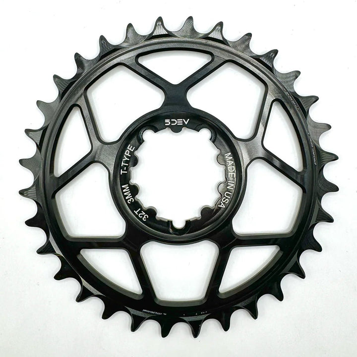 5DEV 7075 T-Type Chainring - Bikecomponents.ca