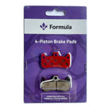 Formula Cura 4 Piston Brake Pads - Organic or Sintered