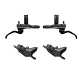 Shimano Deore BR-M6200 2-Piston Disc Brake Set, front & rear NEW!