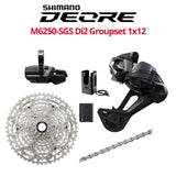 Shimano Deore Di2 M6250-SGS Groupset, 1x12, w/o crankset - Bikecomponents.ca