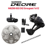 Shimano Deore Di2 M6250-SGS Groupset, 1x12, w/o crankset