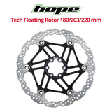 Hope Floating 6-Bolt Disc Brake Rotor - 180mm, 203mm or 220mm - Bikecomponents.ca