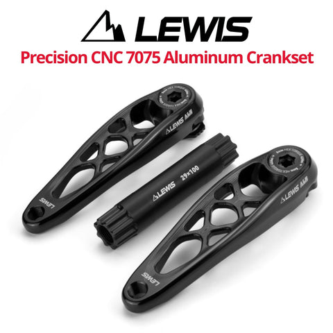 Lewis Precision CNC 7075 Aluminum Crankset