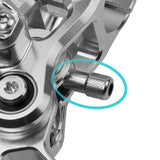 Lewis AX 4-Piston Disc Brake Set, front & rear