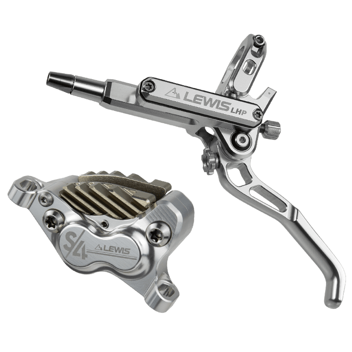 Lewis LHP S4 4-Piston Disc Brake Set, front & rear