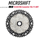 microSHIFT Advent MX CS-EG106 1x10-speed Cassette, HG 9/10/11-Speed freehub compatible (Copy)