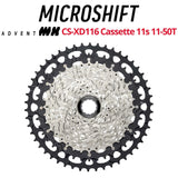 microSHIFT Advent MX CS-XD116 1x11-speed Cassette, XD