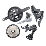 microSHIFT SWORD Fast Groupset, 2x10, with Crankset