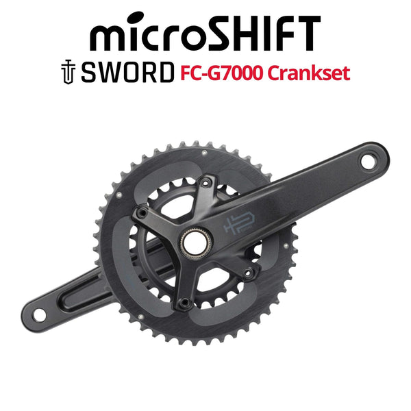 Groupset 2x10 MicroSHIFT Sword 1x Crankset Perfect For Gravel