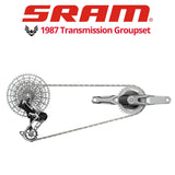 SRAM Eagle Transmission 1987 Collection Groupset, 1x12, with crankset