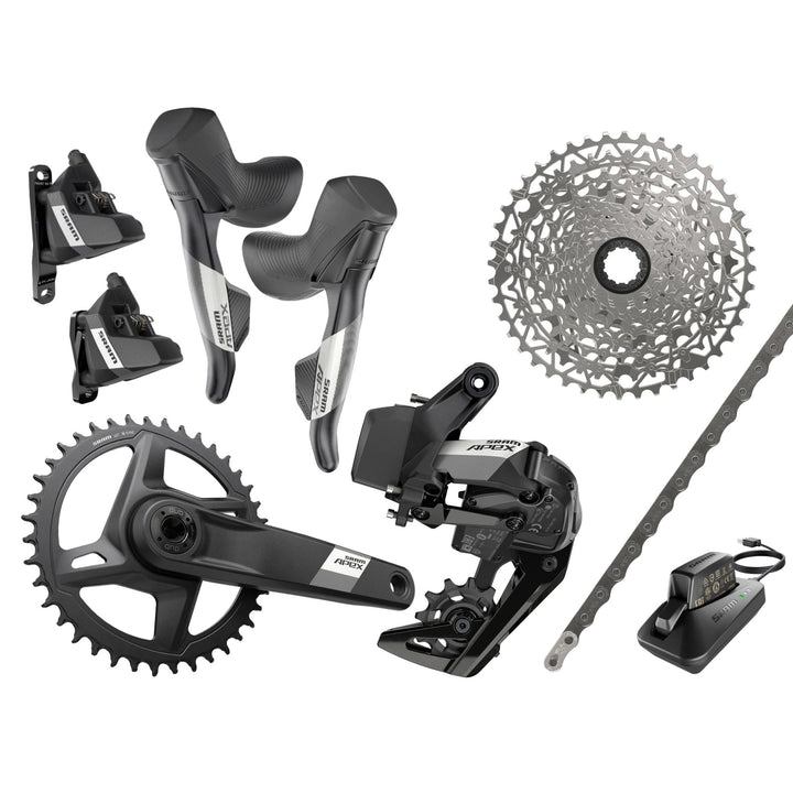 SRAM Apex XPLR AXS Groupset, 1x12, w/ crankset - Bikecomponents.ca