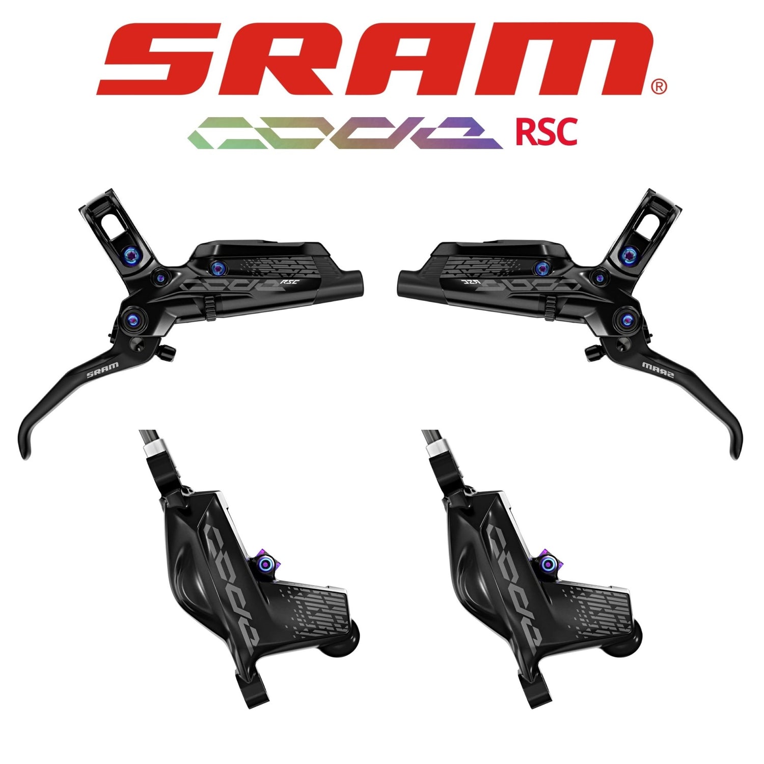 SRAM Code RSC 4-Piston Disc Brakes DB-CODE-RSC-A1