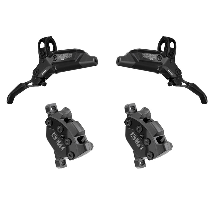 SRAM Maven Silver 4-Piston Disc Brakes - DB-MVN-SLV-B1 - Bikecomponents.ca