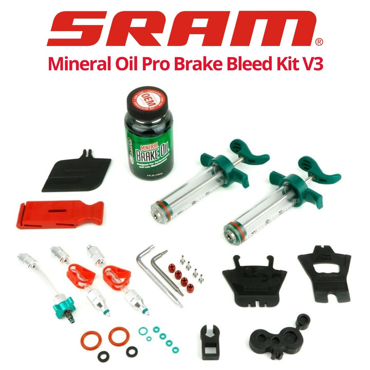 Pro Bleed kit for SRAM mineral oil hydraulic disc brakes - V3 - Bikecomponents.ca