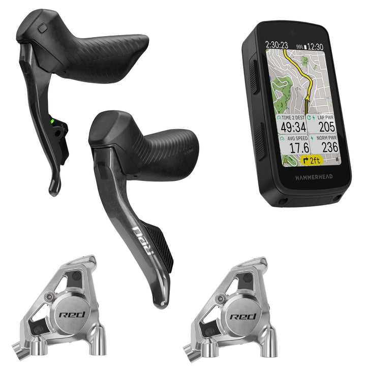SRAM RED AXS Upgrade Kit GS-RED-UKIT-E1, with Hammerhead Karoo