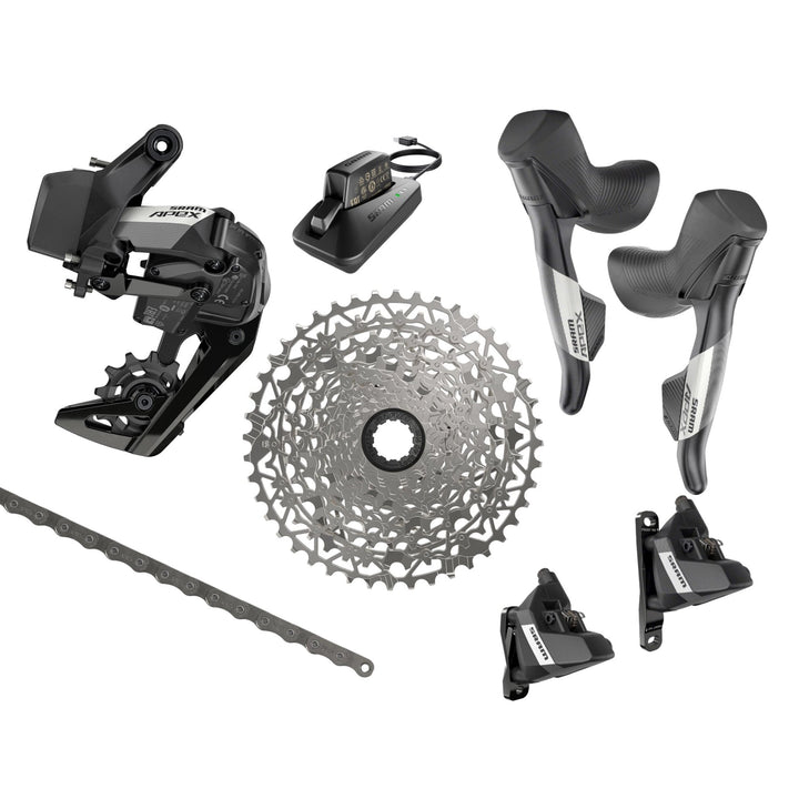 SRAM Apex XPLR AXS Groupset, 1x12, w/o crankset - Bikecomponents.ca