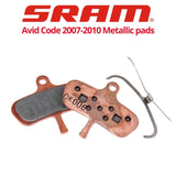 SRAM Avid Code 2007-2010 Metallic pads (00.5315.007.000)