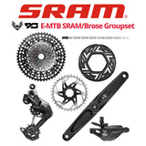 SRAM Eagle 90 T-Type E-MTB (SRAM/Brose) Groupset, 1x12, w/ crank
