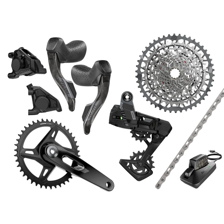SRAM Rival XPLR AXS Groupset, 1x13, w/ crankset - Bikecomponents.ca
