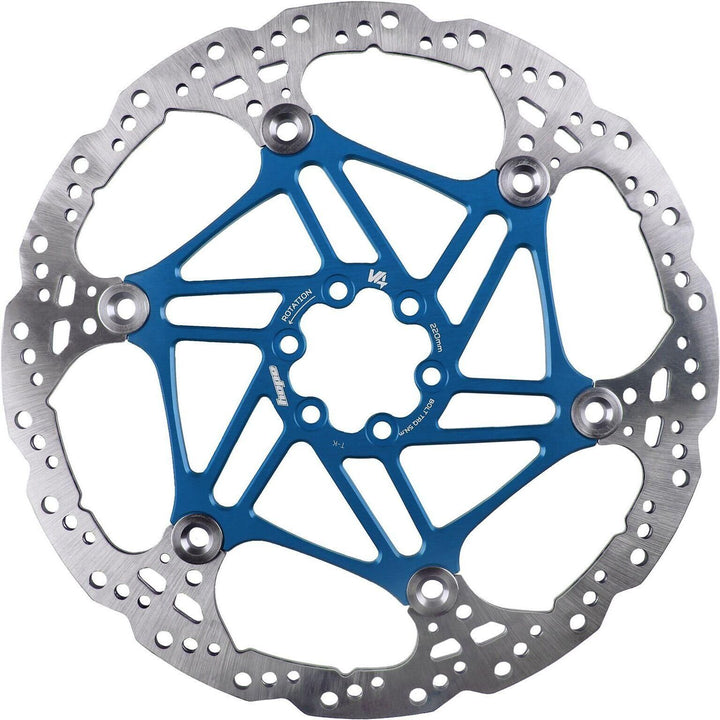 Hope V4 Vented 3.3mm 6-Bolt Disc Brake Rotor - 203mm or 220mm - Bikecomponents.ca