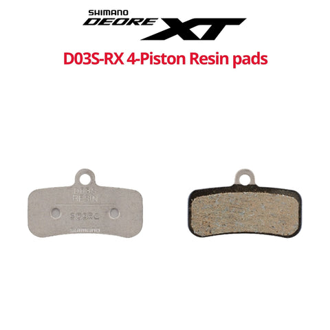 Shimano D03S-RX 4-Piston Resin pads (EBPD03SRXA) - Bikecomponents.ca