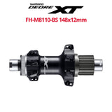 Shimano XT FH-M8110-BS MICRO SPLINE Rear Hub, 28H Straight Pull, E-THRU Axle, BOOST