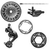 SRAM Eagle 90 T-Type E-MTB (104 BCD) Groupset, 1x12, w/o crank