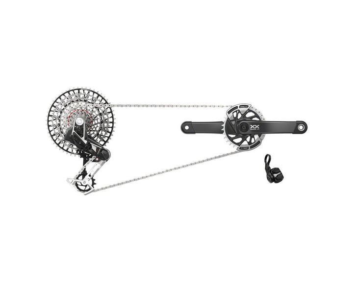 SRAM XX Eagle Transmission Powermeter Groupset, 1x12, w crankset - Bikecomponents.ca