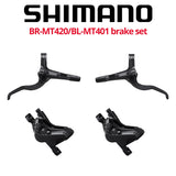 Shimano BR-MT420 4-Piston Disc Brake Set, front & rear - Bikecomponents.ca