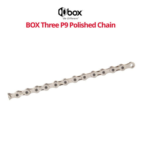 BOX THREE Prime 9 Polished Chain - 9-speed - Bikecomponents.ca