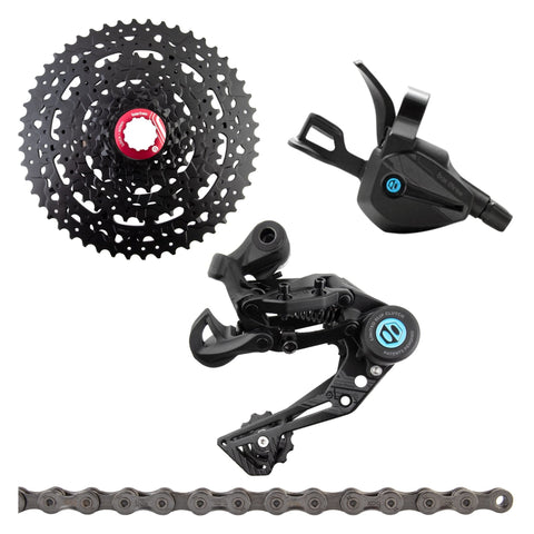 BOX Two/Three Prime 9 X-Wide Multi Shift Groupset - Bikecomponents.ca