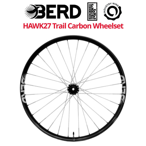Berd / We Are One / Industry Nine HAWK27 29" Trail Carbon Wheelset - Bikecomponents.ca