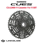 Shimano Cues CS-LG400-11 11-speed Cassette, HG 9/10/11-Speed freehub compatible