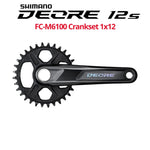 Shimano Deore 12s FC-M6100-1 1x12-speed Crankset, with Chainring