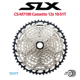 Shimano SLX CS-M7100 12-speed Cassette, MICRO SPLINE - Bikecomponents.ca