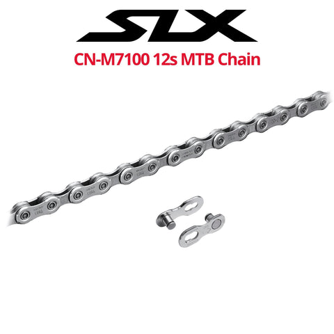 Shimano SLX CN-M7100 12-speed - HYPERGLIDE+ - SIL-TEC - MTB Chain - Bikecomponents.ca