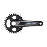 Shimano Deore 12s 1x12-speed Crankset, FC-M6120, with or W/O BB-SM52 Deore Bottom Bracket - Bikecomponents.ca