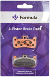 Formula Cura 4 Piston Brake Pads - Organic or Sintered - Bikecomponents.ca