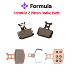 Formula 2 Piston Brake Pads - Organic or Sintered - Bikecomponents.ca